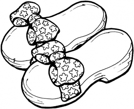 Shoes For Little Princess coloring page | Super Coloring