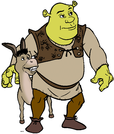 All Cliparts: Shrek Clipart