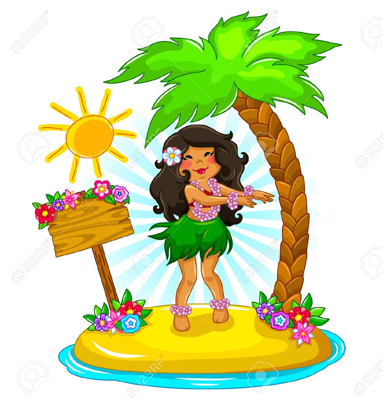 Cartoon Island - ClipArt Best