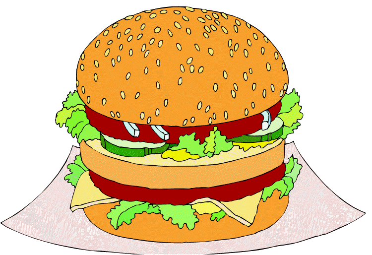 Burger Clip Art - Tumundografico