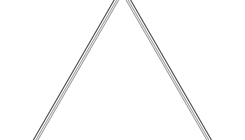 Blank Frame: Triangle for you to draw and colour inside ...