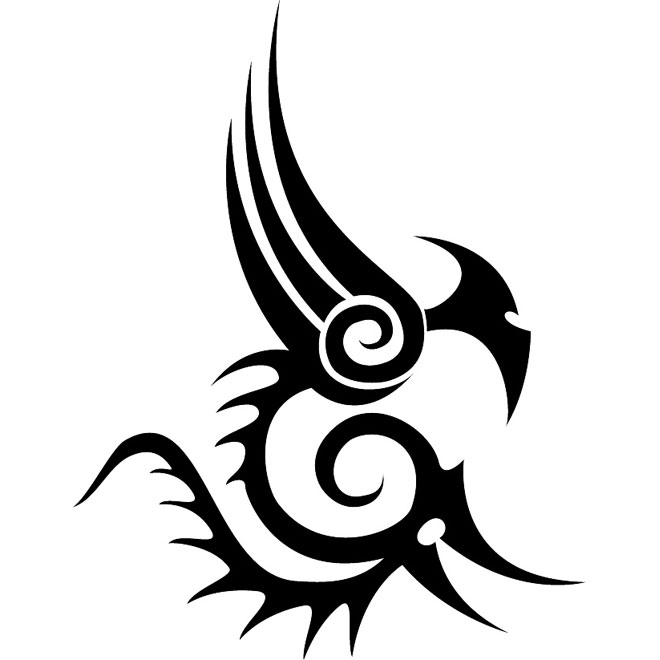 Tribal Beast Tattoo Free Vector | free vectors | UI Download