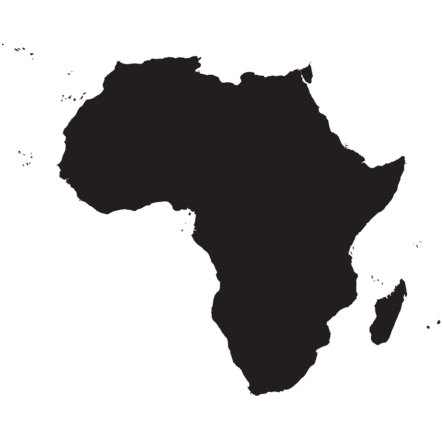 African continent clipart