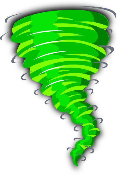 Animated tornado clipart image