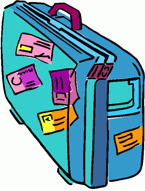 Travel Suitcase Clip Art - Free Clipart Images