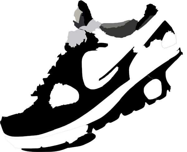 Running Shoe Cartoon Clipart - Cliparts and Others Art Inspiration