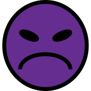 purple frowny face T-Shirt ID: 5496846