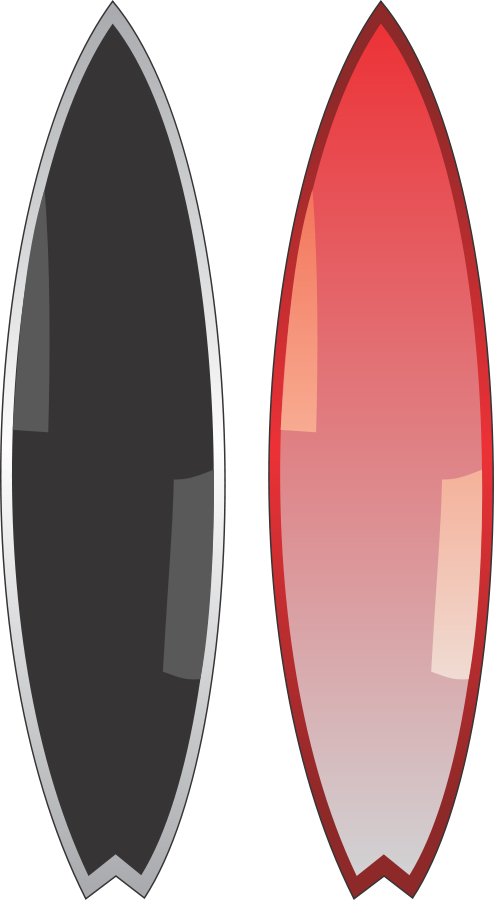 Surf Boards Clipart, vector clip art online, royalty free design ...