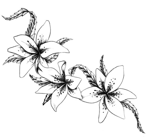 Drawings Tattoo – Flowers