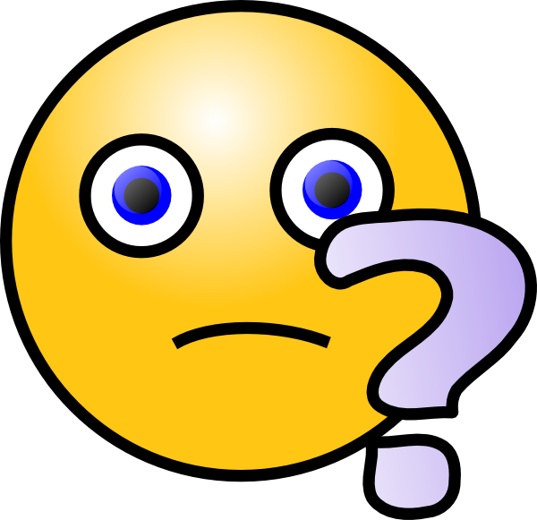 Question Smiley clip art - vector clip art online, royalty free ...