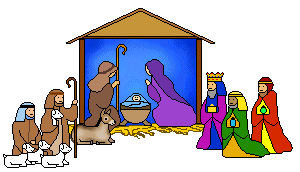 Christmas clip art of Nativity scenes - Christmas Clip Art ...