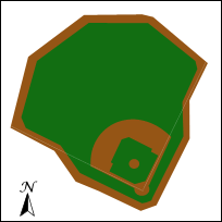 Printable Baseball Field Diagram - ClipArt Best