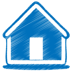 Icon Home Blue - ClipArt Best