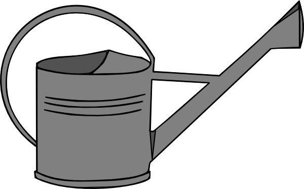 Watering Can Outline