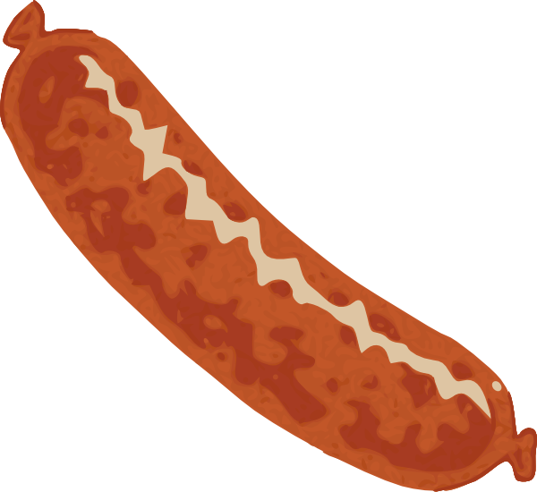 free vector Sausage clip art - Free Clipart Images