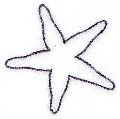 Starfish Outline Clip Art - Free Clipart Images