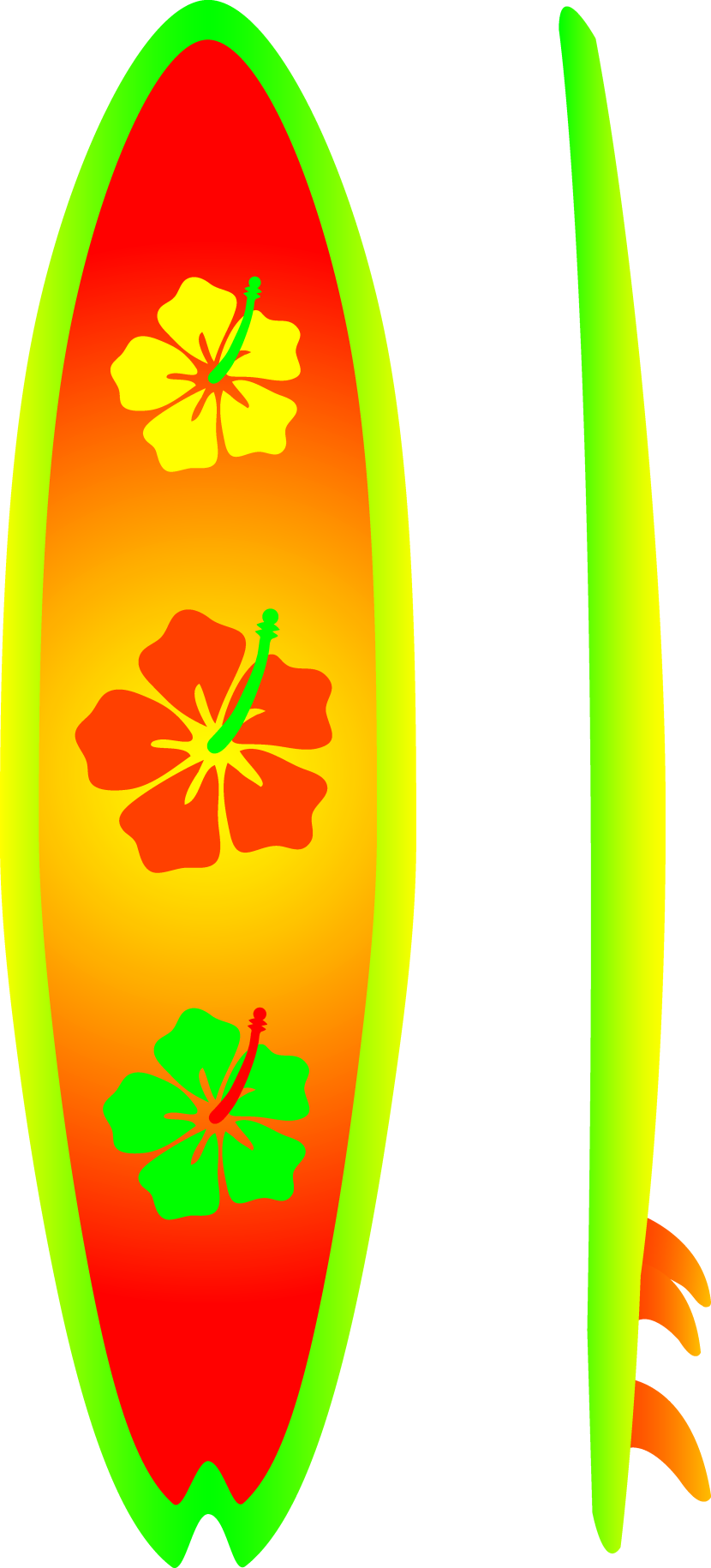 Cartoon Surfboards - ClipArt Best