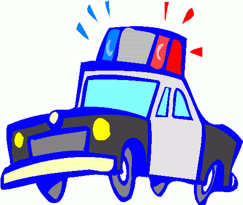 Free police car clipart