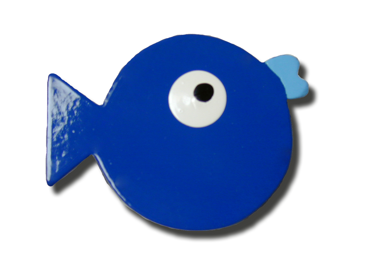 blue clipart fish