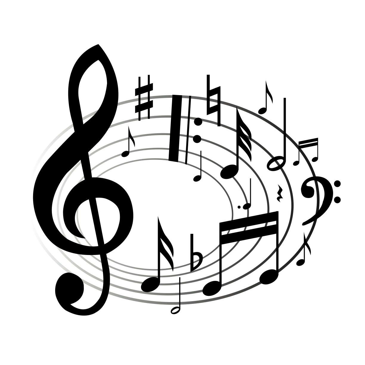 Music Note Border Clipart - Free Clipart Images