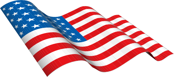 American Flag Clipart Vector