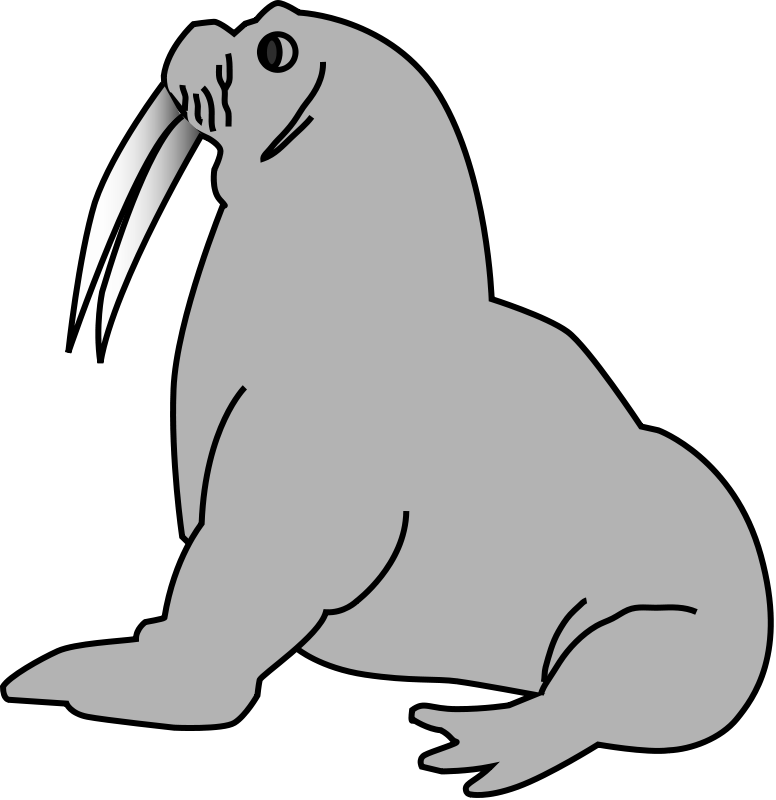 Free to Use & Public Domain Walrus Clip Art