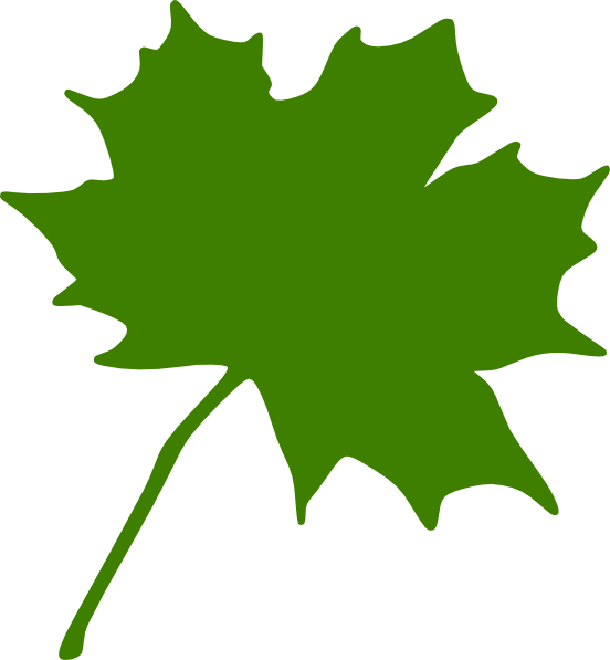 Green Maple Leaf Clipart - Free Clipart Images