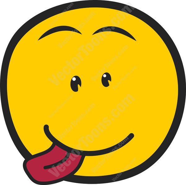 Tongue Face Emoticon