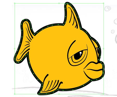 ashraf tutorials - Draw Cartoon Fish