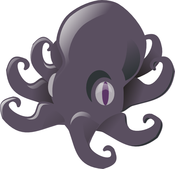 Purple Octopus Clipart - Free Clipart Images