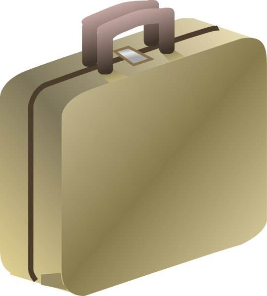 Suitcase clip art - vector clip art online, royalty free & public ...