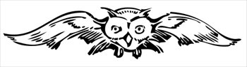 Free owl-flying-at-us Clipart - Free Clipart Graphics, Images and ...