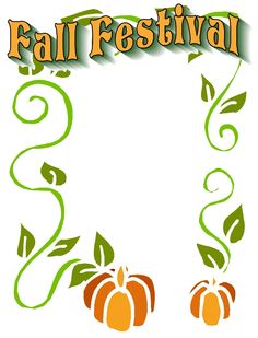 Fall festival clip art