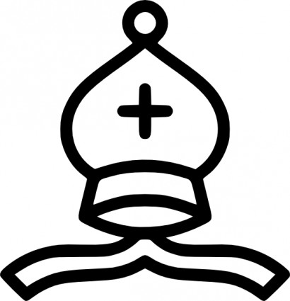 Chess bishop clipart