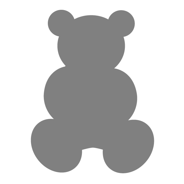 Teddy Bear Stencil - ClipArt Best