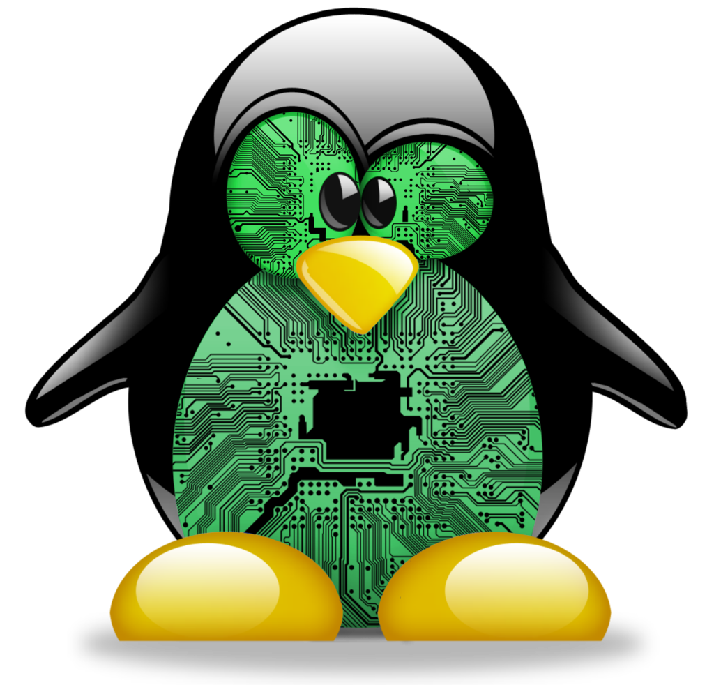linux circuit board penguin avatar by duradcell on DeviantArt