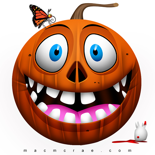 Halloween Pumpkin Cartoon | Mac McRae