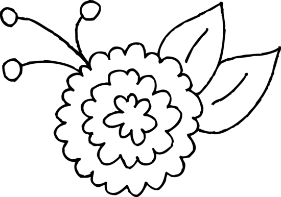 Spring Flower Coloring Pages For Free Spring Flower Coloring Pages ...