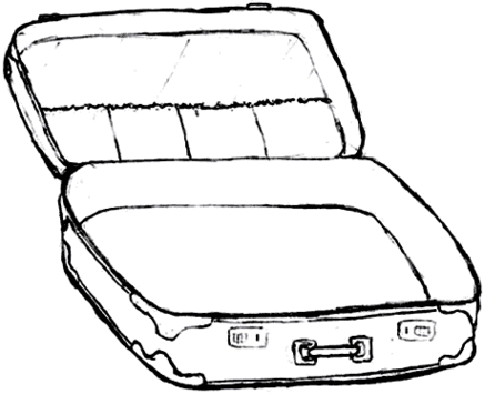 Suitcase Template - ClipArt Best