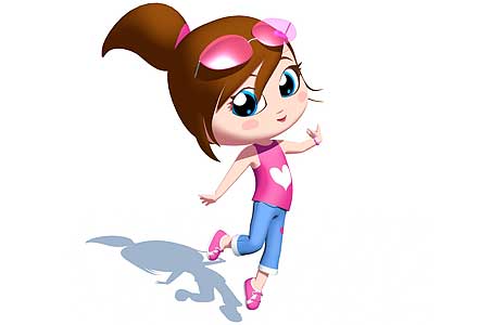 Pictures Of Cartoon Little Girls