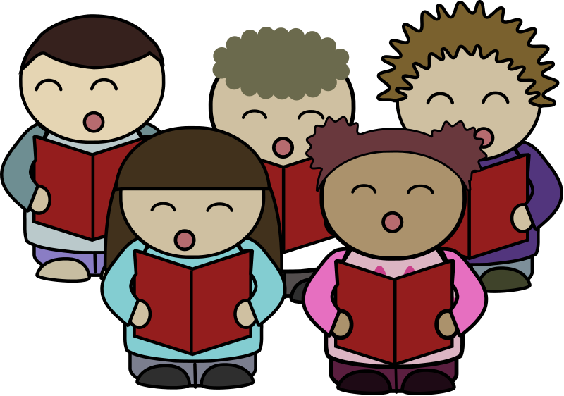 Christmas Choir Clip Art