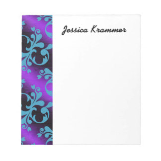 Purple Template Notepads | Zazzle