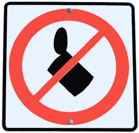 No Littering Clipart