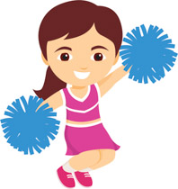 Free Cheerleading Clipart - Clip Art Pictures - Graphics ...