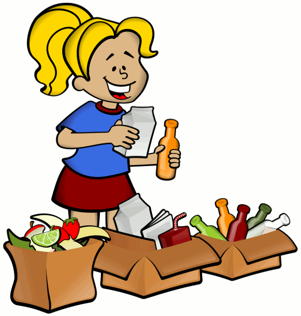 Recycling art clipart