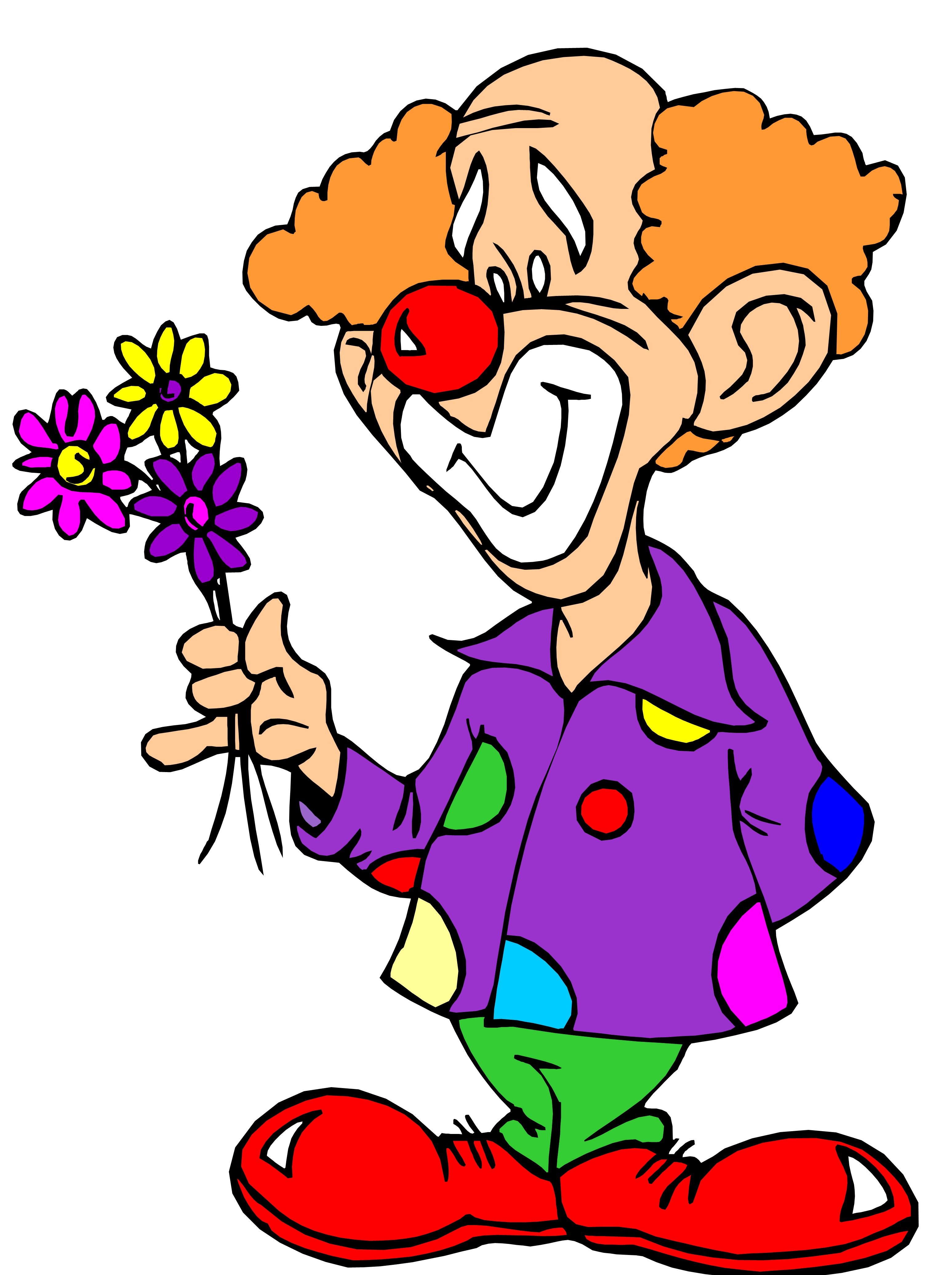 Cartoon Clown Clipart