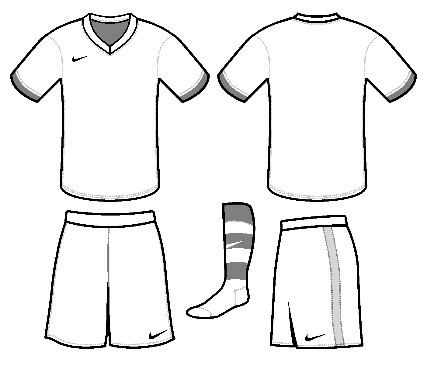 Printable Template Jersey - ClipArt Best