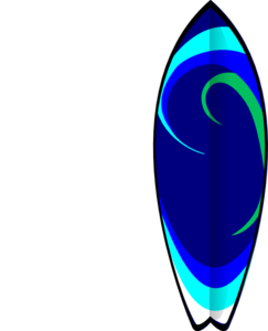 Clipart Surfboard - Tumundografico