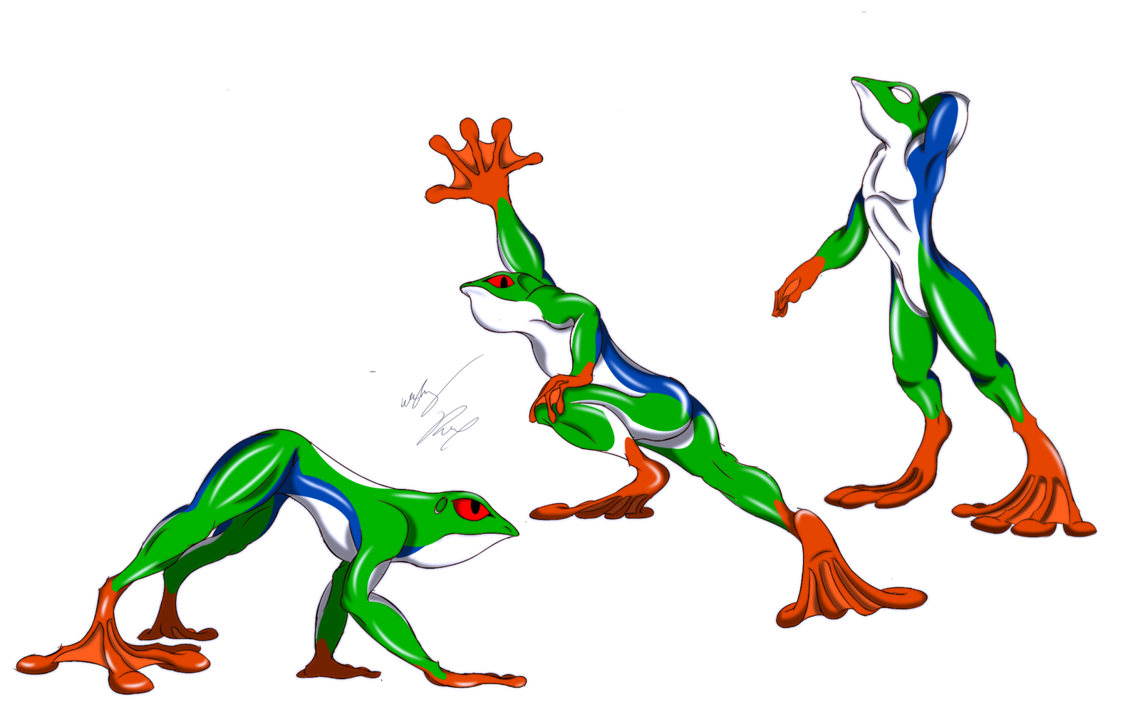 Tree Frog Drawing - Free Clipart Images