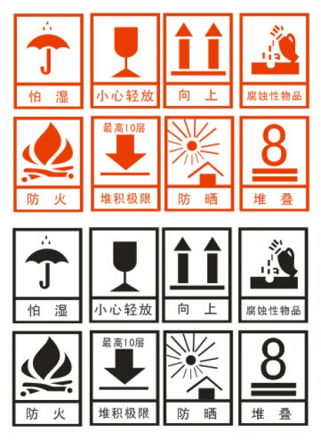 Packaging Signs And Symbols - ClipArt Best